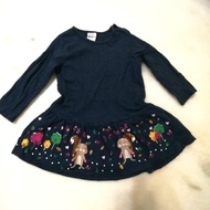 [9M] H&M infant baby girl cotton long sleeve dress clothes