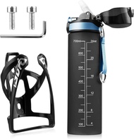 Bike Water Bottle Holder with 700ml Water Bottle Bike Bottle Holder with Premium BPA Free Leak Proof