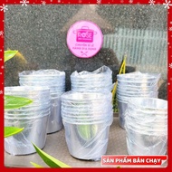 ALUMINUM ice cup, COMBO of 10 aluminum ice cups - Aluminum cups, aluminum refrigerator ice cups of a