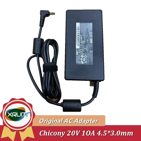 For MSI Katana 15 B13VEK B13VGK B12VEK B12VFK B12VGK Laptop Power Supply 200W 20V 10A 4.5*3.0mm Char