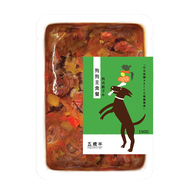 FIVE-FIFTY PET 五歲半 狗狗主食餐 狗式骰子牛 3個  綠色  150g  1盒