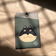 紙雕證件套 悠遊卡套-黑柴