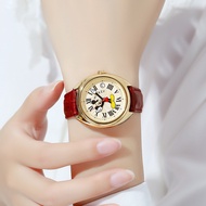 Disney Mickey Watch, Pointer Roman Numeral Display Number Luminous Belt Quartz Watch ZZOI