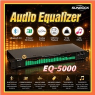 20-Band Professional Equalizer 31-band led dispaly digital Optical coaxial Home audio processor Pre-