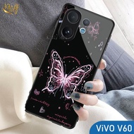 Glossy Glass Softcase for Vivo V60 2025 - Casing Vivo Vivo V60 2025hp - Protective Case hp - K58