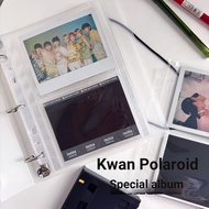 Polaroid wide wide Polaroid Exclusive Photo Album Suitable for 2 Grid pp Binder Non-Slip Card Super 