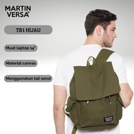 MARTIN VERSA TR1 Canvas Laptop Backpack 14" - Notebook Travel Backpack 40x27x15 cm 16 L