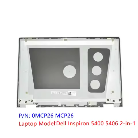Black New Original For Dell Inspiron 5400 5406 2-in-1 LCD Rear Lid Back Cover Top Case Shell 0MCP26 