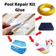 Pool Repair Kit Glue Glu Kolam pelampung Repair Patch for Inflatable Swimming Pools Float Penampal Bocor Kolam Renang