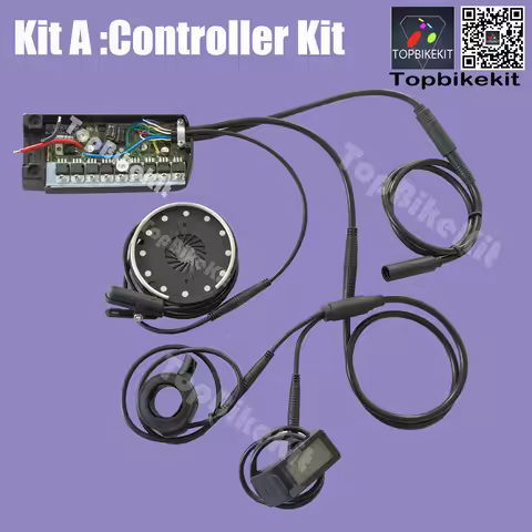 Ebike Parts Polly Battery Case Controller 36V/48V 22A 500W KT Controller For 36V/48V 22A 9Mosfers 50