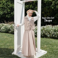 KATUN Tsabine - Hyeri One Set (Not Including Inner) Korean Style Coquette Plain Cotton Poplin Skirt