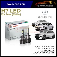 Bosch ECO LED H7 Headlight Bulb set - Mercedes-Benz A B C E S V R Class GLA GLB GLC GLE GLS CLA CLC 