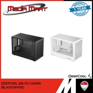 DEEPCOOL CH260 ITX CASING (BLACK/WHITE)