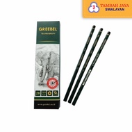 Greebel 2B Pencil EXAM PENCIL (1 DOZEN) 7018 TECHNOGRAPH