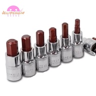 1/4 Inch Drive Metric Hex Key Hex Socket Bit Hexagon H2 H3 H4 H5 H6 H7 H8 H10