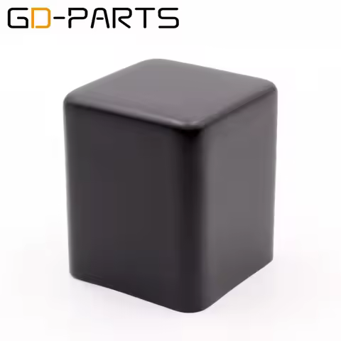 1PC 85*85*100mm Black Iron Transformer Cover Triode Protect Box Case Enclosure Hifi Audio Vintage Tu