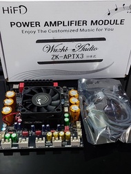 APTX3บลูธูทQCC3034รองรับสัญญาณAPTXกำลังขับรวม1200WชิพTPA3255ของแท้(SUBลง2ohmได้)
