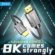Cáp HDMI 8K Jasoz A116 series hợp kim kẽm mạ - Hàng chính hãng bảo hành 18 tháng
