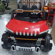 [Freeship Hà Nội] Ô Tô Điện Địa Hình ABM 8688 2 Chỗ Rộng 92cm 4 Động Cơ Tải Trọng Lớn 90KG (Xám-Đỏ)