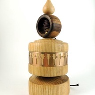 拉線自轉木陀螺