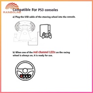 Racing Steering Wheel Vibration Controller Computer USB Car Steering-Wheel for Switch/xbox One/360/P