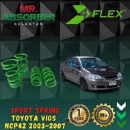 4Flex Spring sport toyota vios ncp42/Vios 1st model set