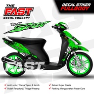 BISA COD Decal Sticker Spin 125 Fullbody Hayabusa Decal stiker Suzuki Spin / stiker Suzuki Spin 125