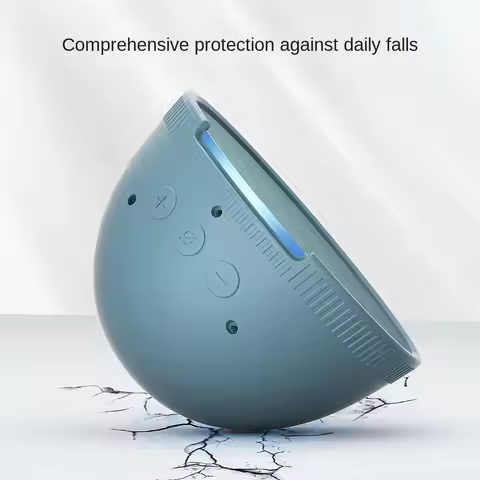 Speaker Cover, Silicone Cover Case Waterproof Speaker Protective Sleeve Shockproof Anti Drop for Ama