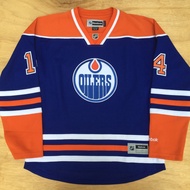 JERSEY HOCKEY REEBOK ORIGINAL OILERS NHL NGL MLB NBA