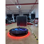 standard 360 Automatic Spinning Photo Booth Magic Mirror 360 Photo Booth 100cm Party rgb Lamp Effect