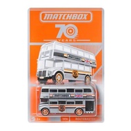 Mattel Matchbox 70th Anniversary Edition Double Decker Bus HPN17 Collection Car Model Toy