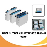 HOMESUPPLIESPH 1-2 1-4 1-8 - 1-16 SC UPC OPTICAL FIBER SLITTER CASSETTE BOX PLUG-IN TYPE
