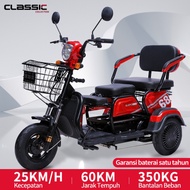 terbaru Sepeda roda tiga listrik/Sepeda listrik// Sepeda Motor Listrik