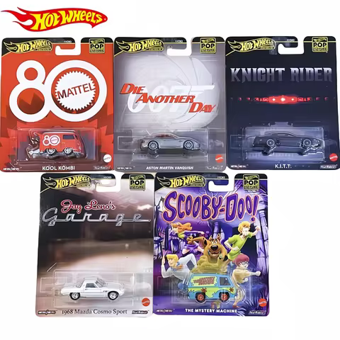 Hot Wheels Pop Culture Mix 1 HXD63 G Cars Mattel The 80th Anniversary Mattel Models Collection Alloy