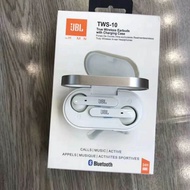 JBL TWS-10 True Wireless Earbuds V5.0+EDR Bluetooth Headphones - White