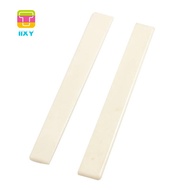 COD 2 Pcs Spare Part Beige Plastic Bridge Saddle Nut for Classical Guitar I2PH