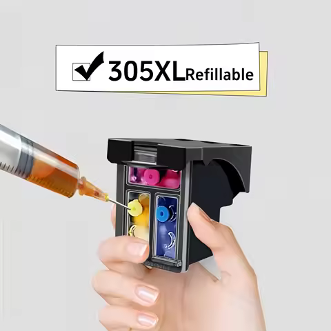 305XL Refill Ink Cartridge Compatible for HP 305 for HP 305XL DeskJet 2700 2710 2721 2722 4120 4110 