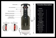 READY Leten 708-I Future Thunder Masturbators Telescopic Piston Cup