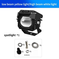 ไฟสปอร์ตไลท์ led แสงสูงและแสงน้อย 60W 2สี ขาว+เหลือง สปอร์ตไลท์ led มอเตอร์ไซค์ ไฟหน้า led มอเตอร์ไซ