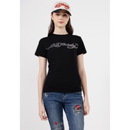 Ed Hardy Signature Short Sleeve Tee-Ladies