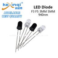 (20pcs) IR333C-A PT333-3B IR333 IR333C PT333 DIP 5mm 940nm LED Infrared Emitter IR Receiver Diode