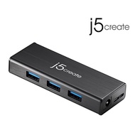J5reate 4-Port USB 3.0 Mini Hub w/o AC Adapter (JUH340-10)
