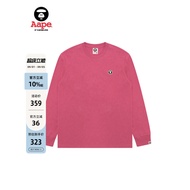 Aape Flagship Store Men's Spring Ape-Man Badge Simple Trendy Casual Long-Sleeved T-Shirt 1715XAP