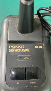 POKKA CM-521 桌上型麥克風 4音調前後奏音樂頻率