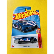 HOTWHEELS HOT WHEELS CORVETTE C8.R biru THEN AND NOW LOT L 2022 DIECAST MINIATURE CAR RARE CHILDREN'