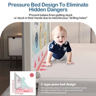 Baby Bed Fence Safety Bed Gate Guard Kids Anti-Fall Bed Guard Rail Lifting Baby Bed Fenc For 1.5m /1