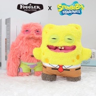 Fuggler Plush Funny Ugly Monster Spongebob Series Super Real Teeth Doll Gift