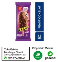 Eskrim Walls Es Krim Ice Cream Feast Coklat Cokelat Bandung Cimahi