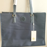 Tory Burch tote bag 深藍尼龍手袋