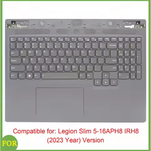 BDBH New Palmrest w/ Backlit Keyboard For Lenovo Legion Slim 5 16APH8 IRH8 Y7000P (2023) 16"